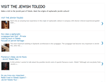 Tablet Screenshot of jewishtoledotour.com